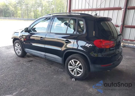 2016 Volkswagen Tiguan S из США, поврежденный, VIN WVGBV7AX1GW066283